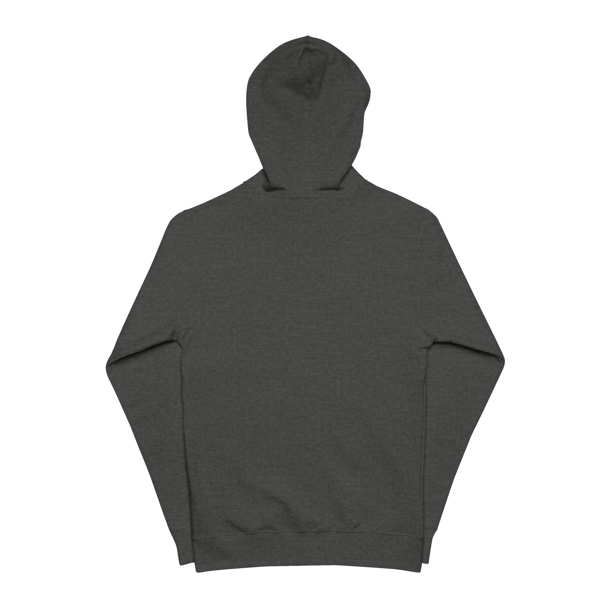 Zip Hoodie — Green Honeycomb Bee Logo Zip-Up