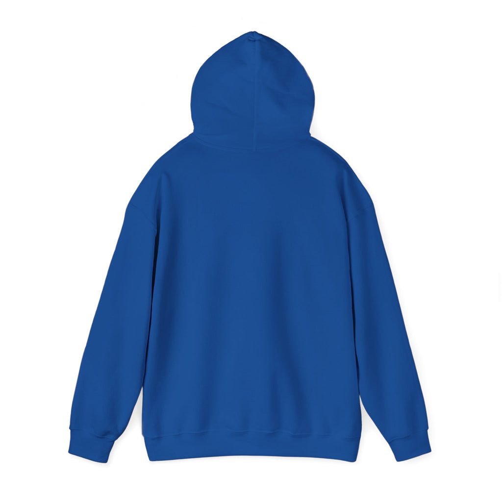 Copycat Skull Hoodie — Retro Neon Nightscape Graphic Hooded Sweatshirt