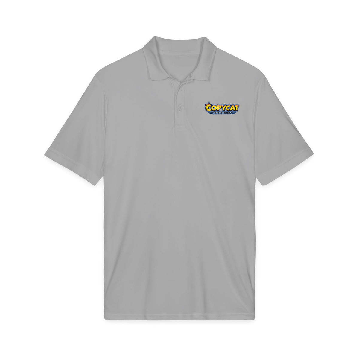 Embroidered 'COPYCAT' Logo Polo Shirt — Performance Sport Polo
