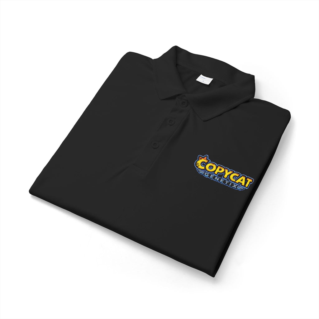 Embroidered 'COPYCAT' Logo Polo Shirt — Performance Sport Polo