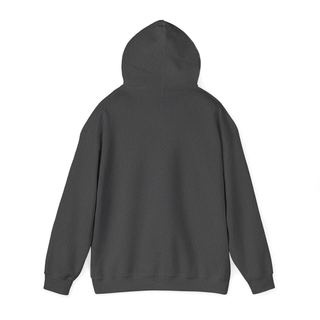 Copycat Skull Hoodie — Retro Neon Nightscape Graphic Hooded Sweatshirt