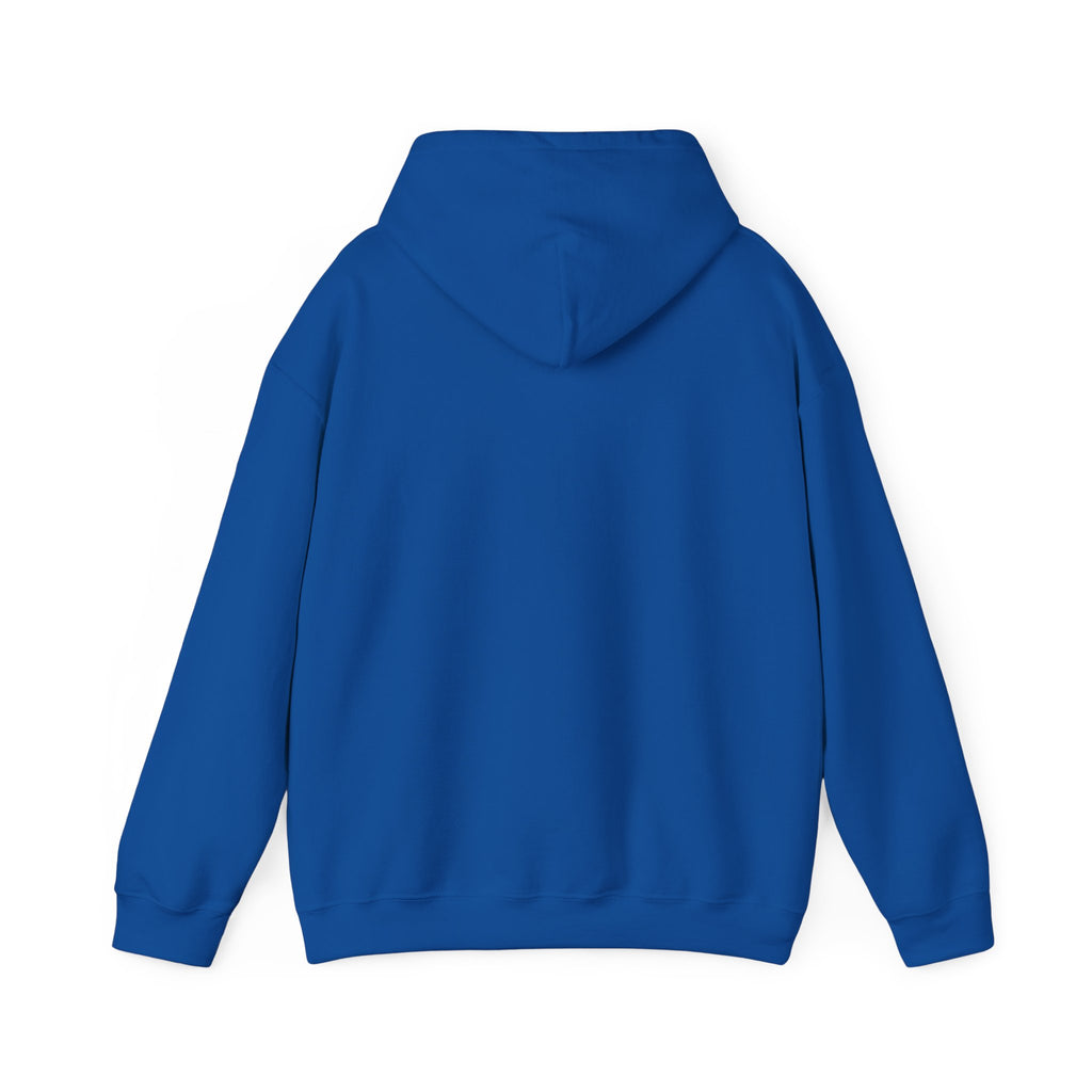 Copycat Skull Hoodie — Retro Neon Nightscape Graphic Hooded Sweatshirt