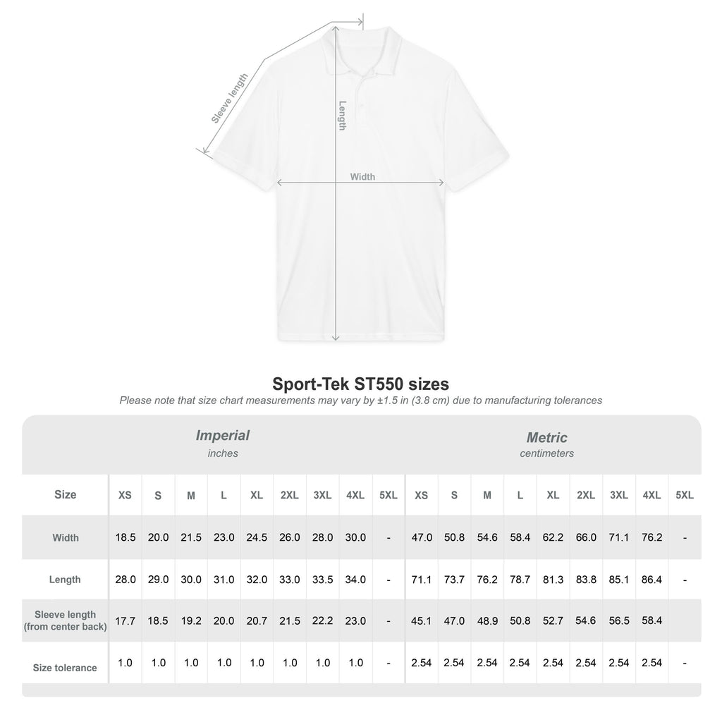 Embroidered 'COPYCAT' Logo Polo Shirt — Performance Sport Polo
