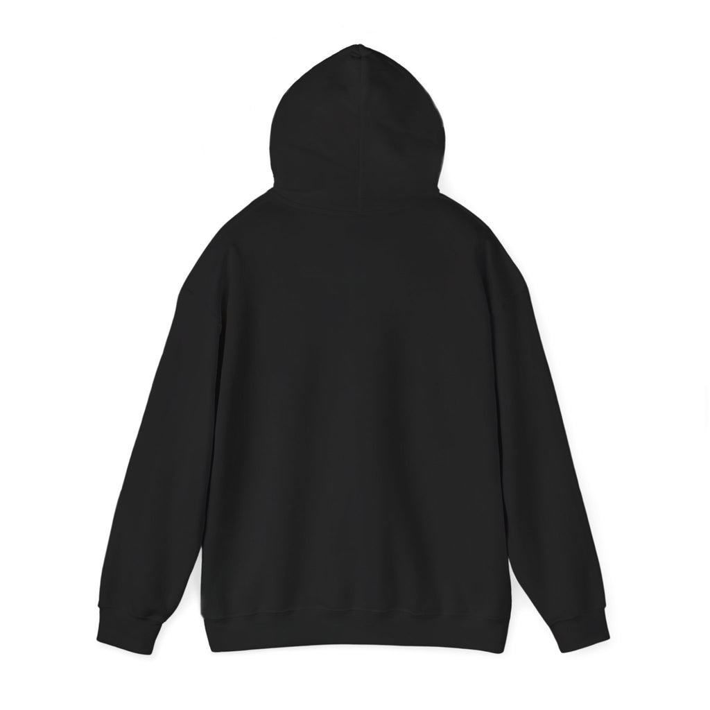 Copycat Skull Hoodie — Retro Neon Nightscape Graphic Hooded Sweatshirt