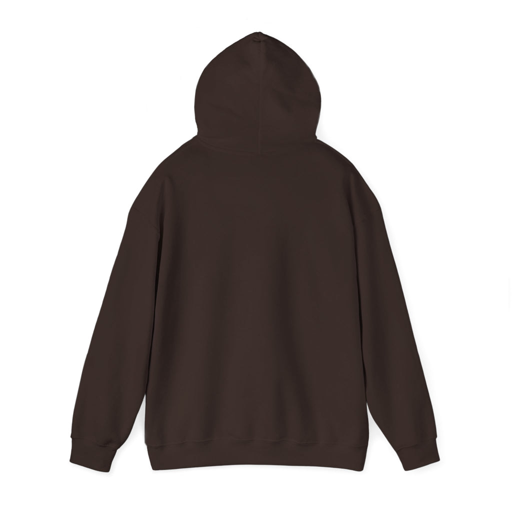 Copycat Skull Hoodie — Retro Neon Nightscape Graphic Hooded Sweatshirt