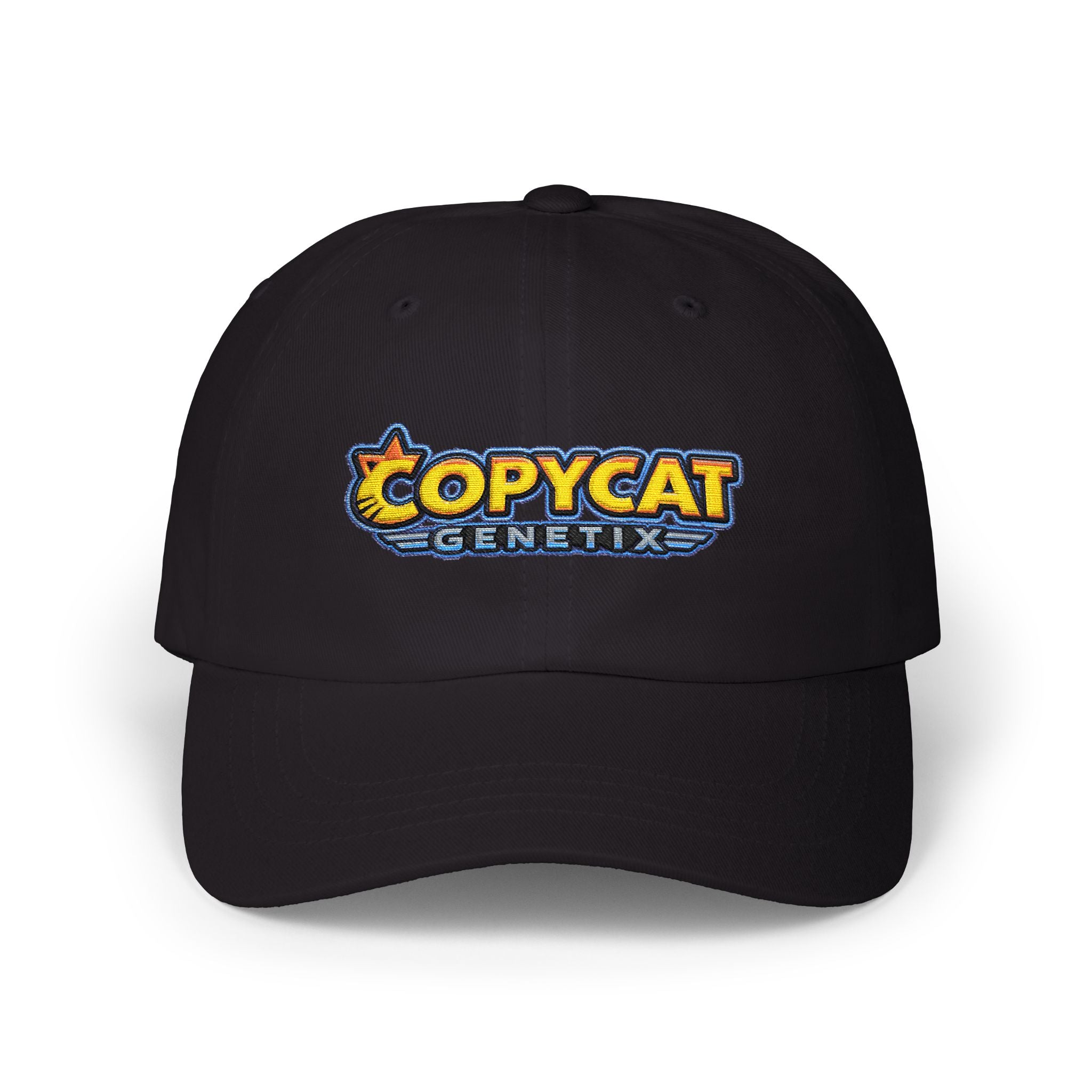 Copycat Genetix Embroidered Dad Cap - Retro Gaming Logo Hat