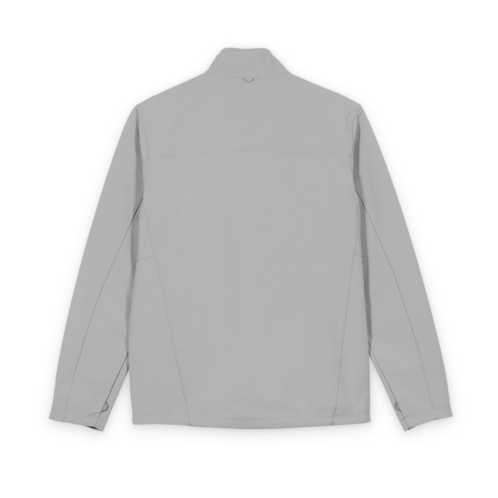 Embroidered Camo Logo Soft Shell Jacket