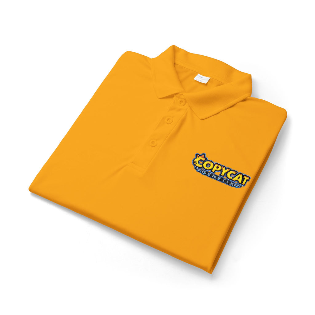 Embroidered 'COPYCAT' Logo Polo Shirt — Performance Sport Polo