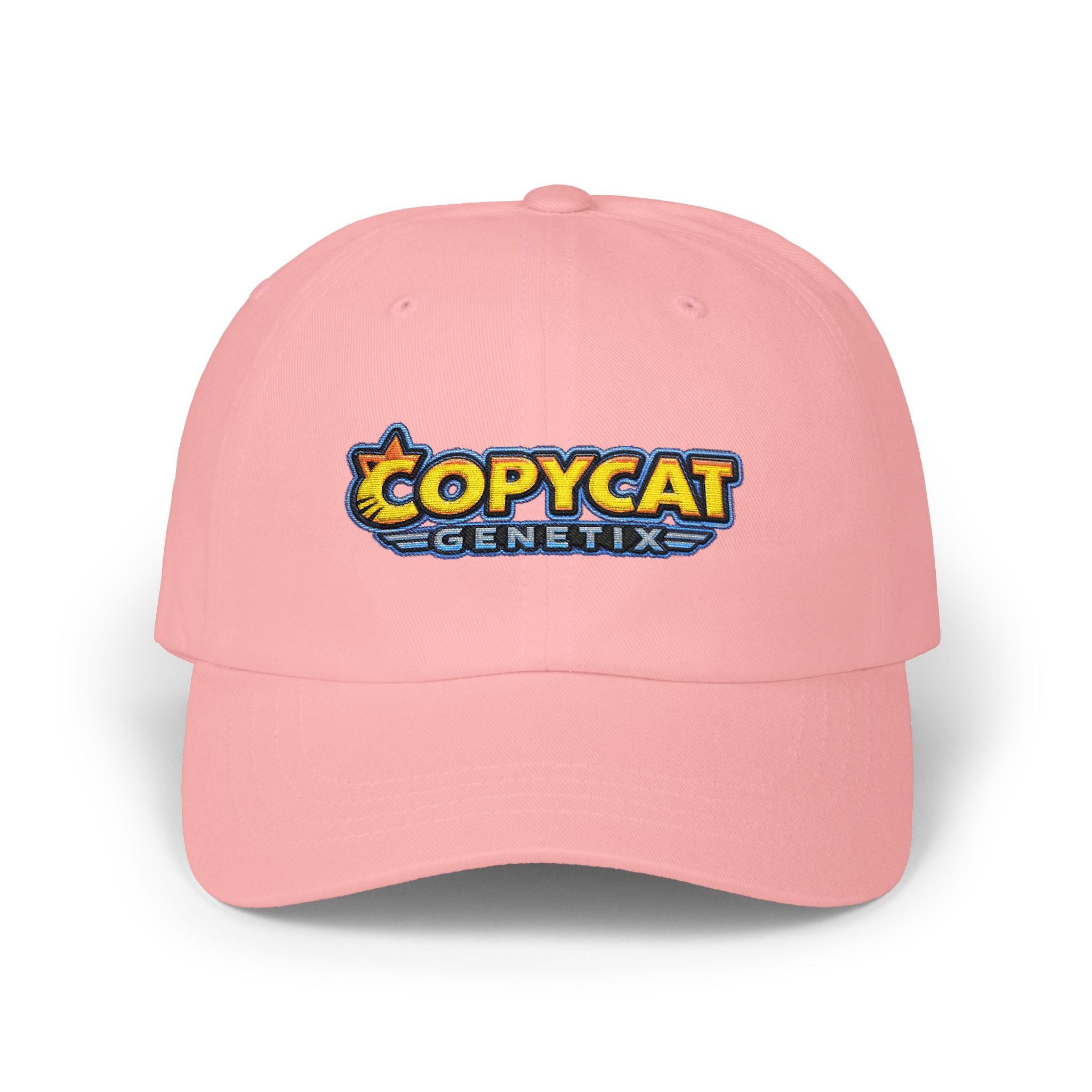 Copycat Genetix Embroidered Dad Cap - Retro Gaming Logo Hat