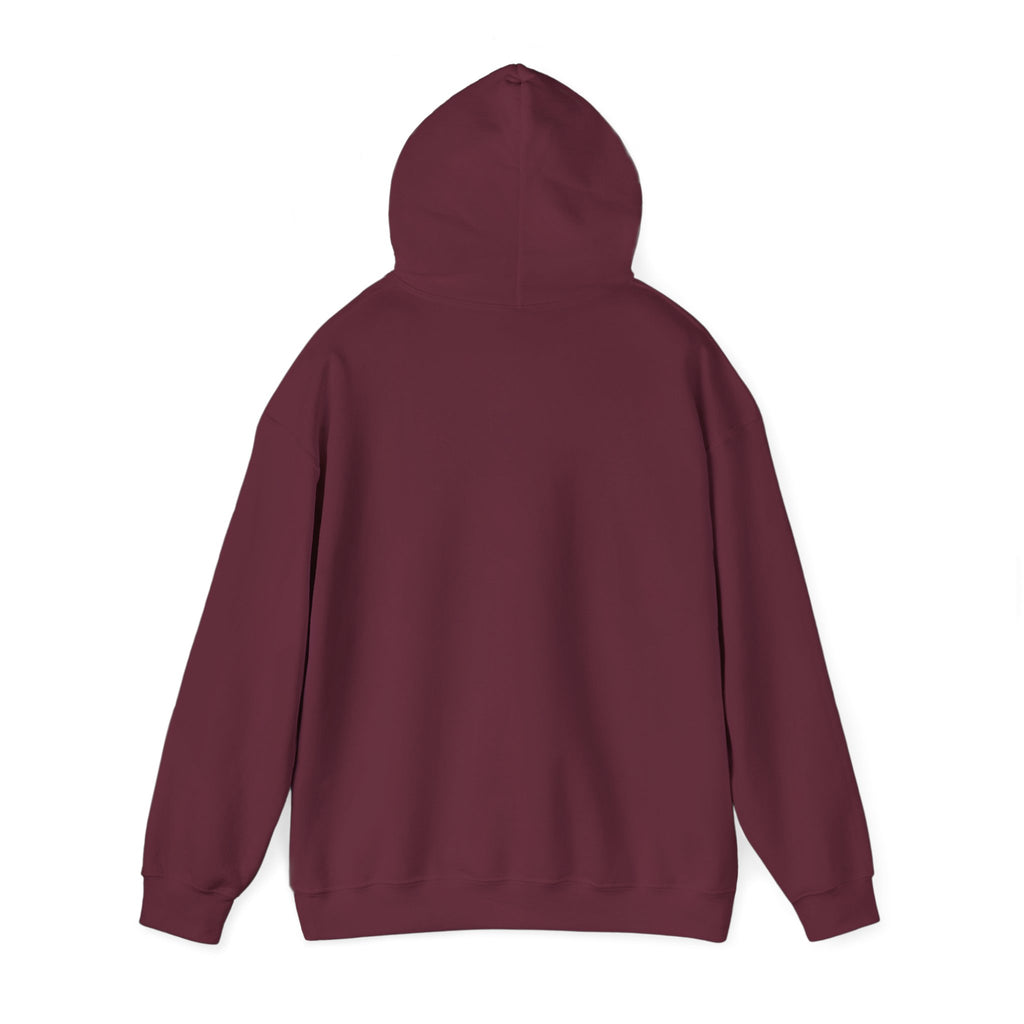 Copycat Skull Hoodie — Retro Neon Nightscape Graphic Hooded Sweatshirt