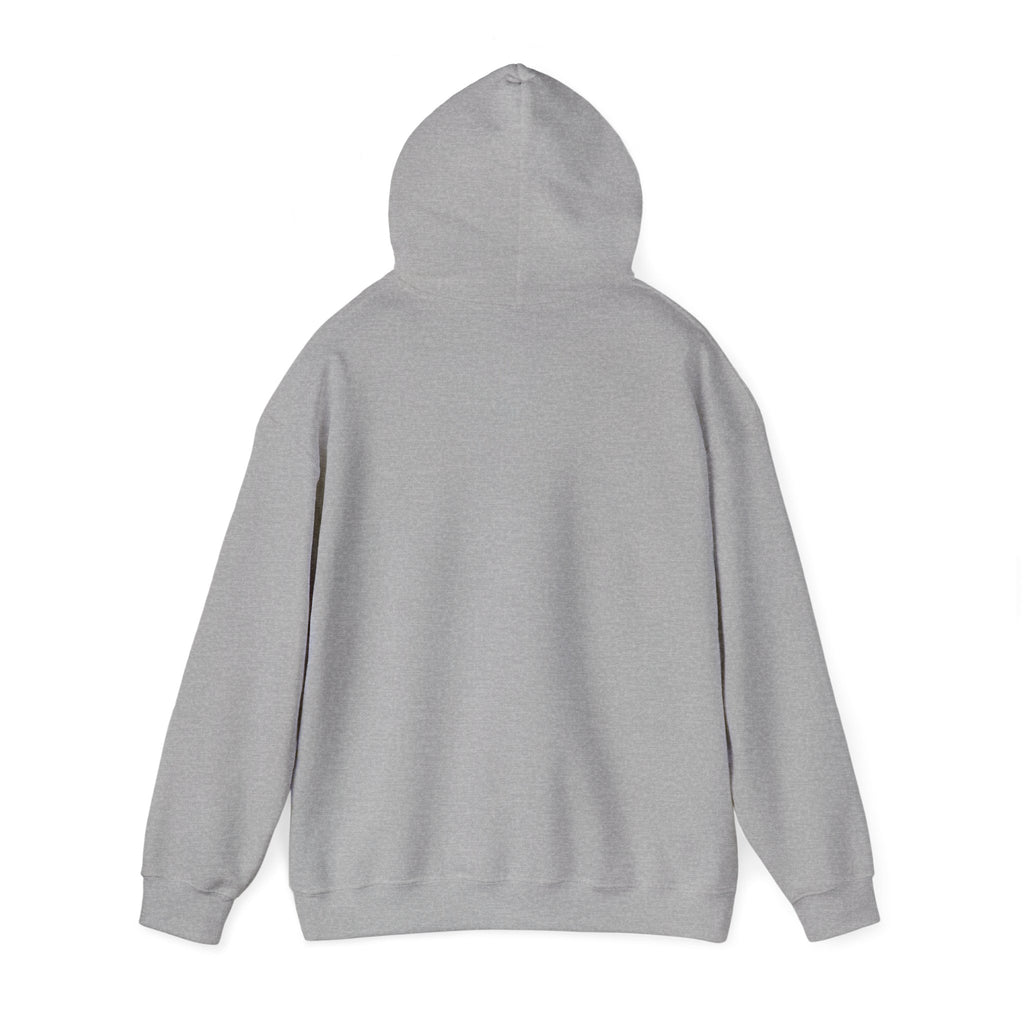 Copycat Skull Hoodie — Retro Neon Nightscape Graphic Hooded Sweatshirt