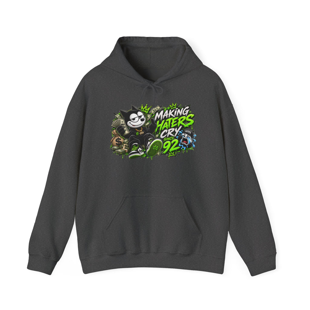 Making Haters Cry 92 Hoodie – Retro Cartoon Gaming Streetwear