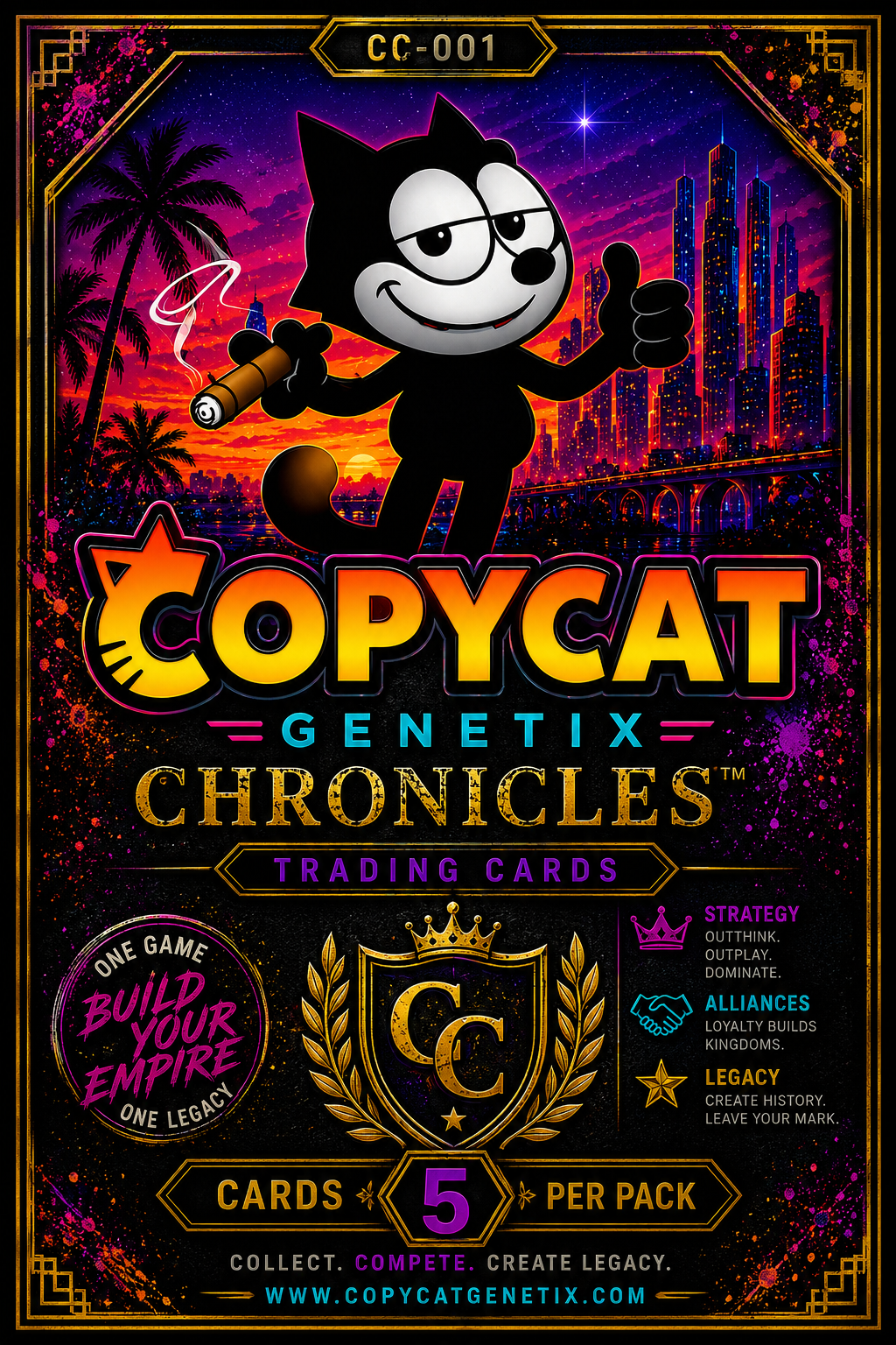 Copy Cat Chronicles Cards series 1